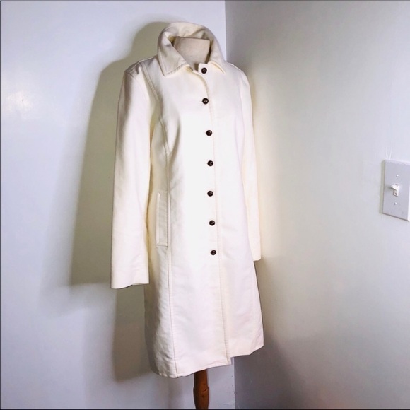 Gorgeous GAP creamy white coat NWOT - Picture 6 of 15